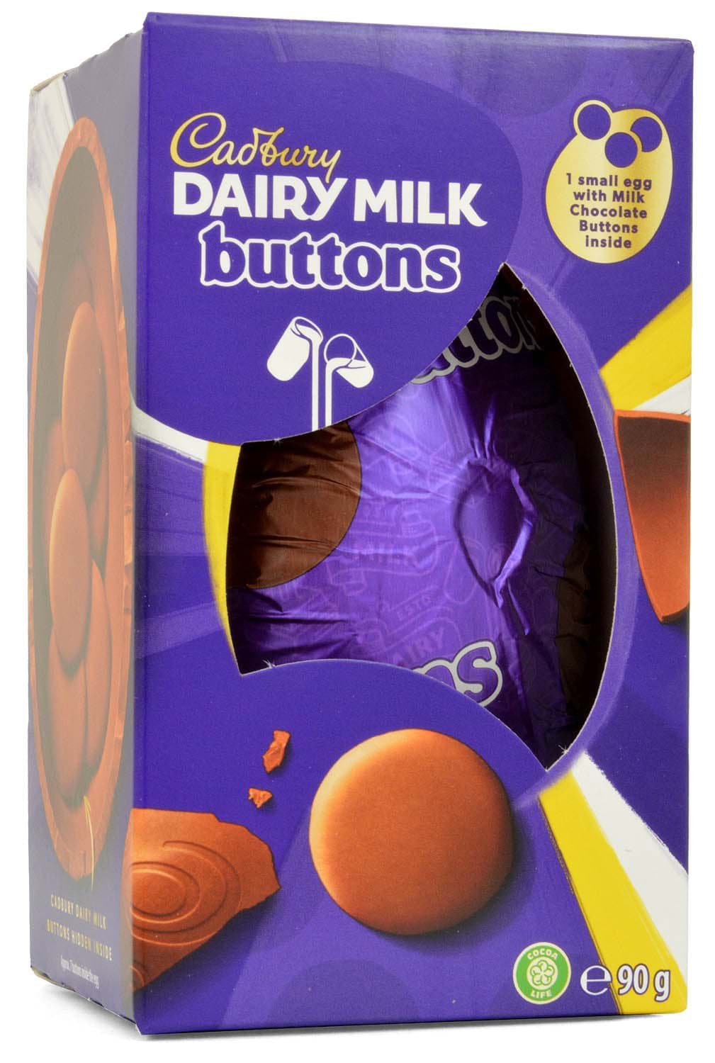 Cadbury Small Dairy Milk Buttons Egg 90g